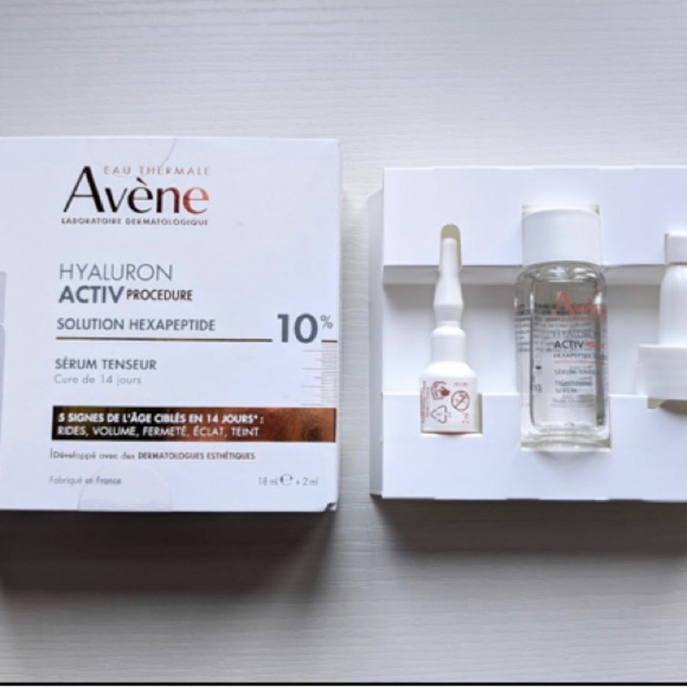 Avene Hyaluron Activ Procedure Hexapeptide Solution 10% Tightening Face Serum